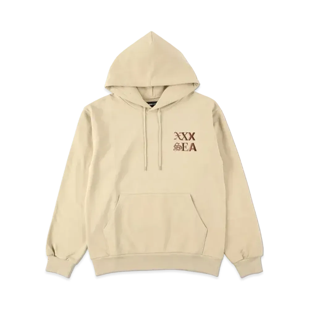 WIND AND SEA GOD SELECTION XXX (XXXSEA) HOODIE "Beige"