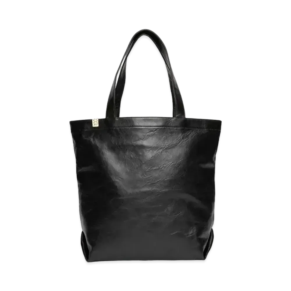 visvim Leather Tote (L) (Fr Veg.Lb) "Black"
