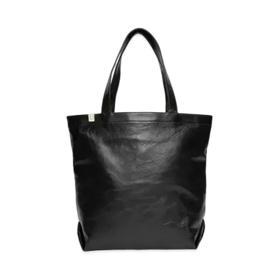 visvim Leather Tote (L) (Fr Veg.Lb) "Black"