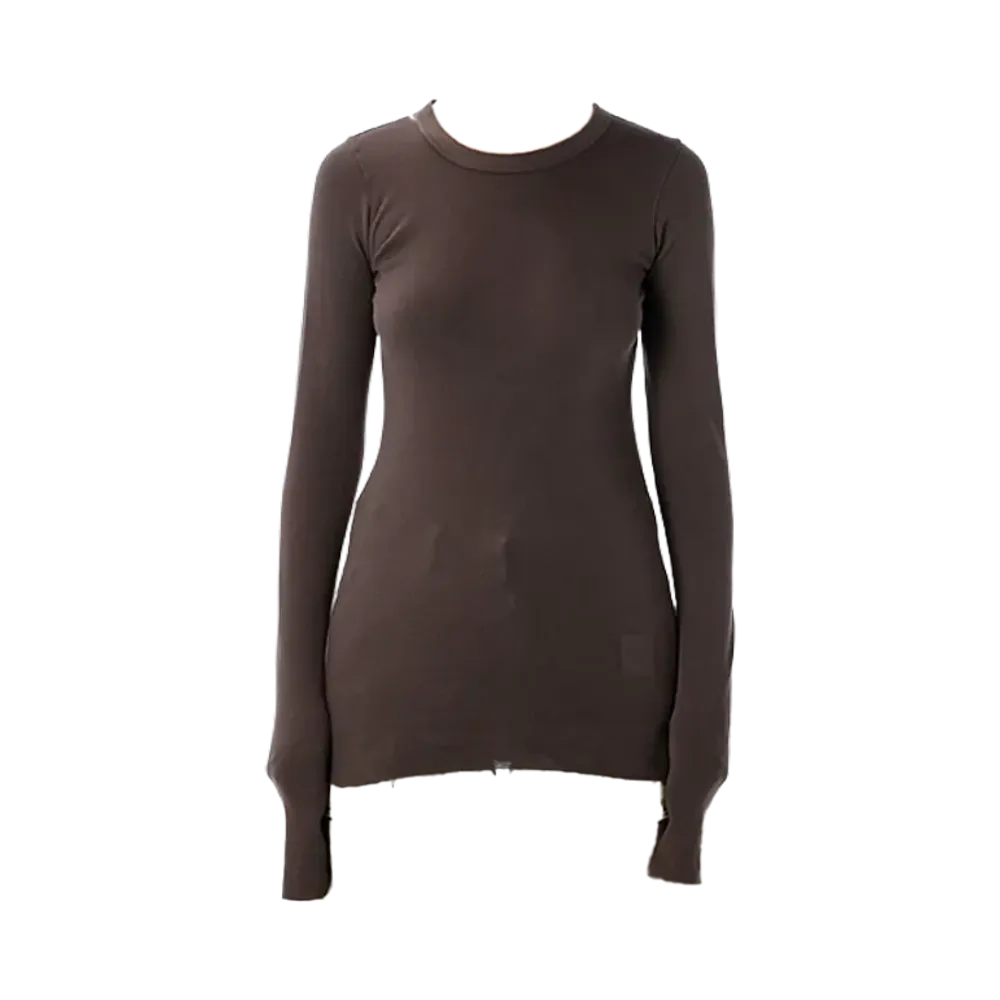 Rick Owens DRKSHDW Women's T-Shirts And Polos "Brown"
