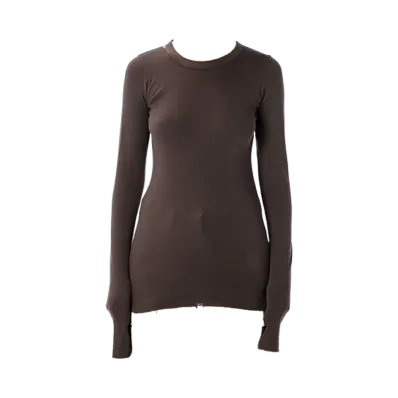 Rick Owens DRKSHDW Women's T-Shirts And Polos "Brown"