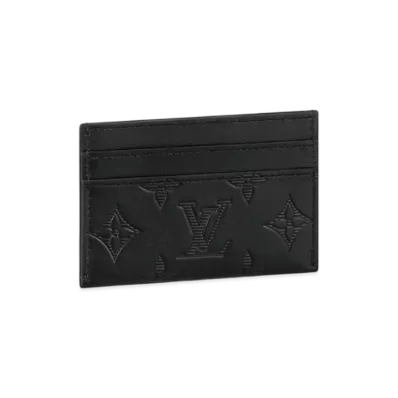 Louis Vuitton Double Card Holder Monogram "Noir"