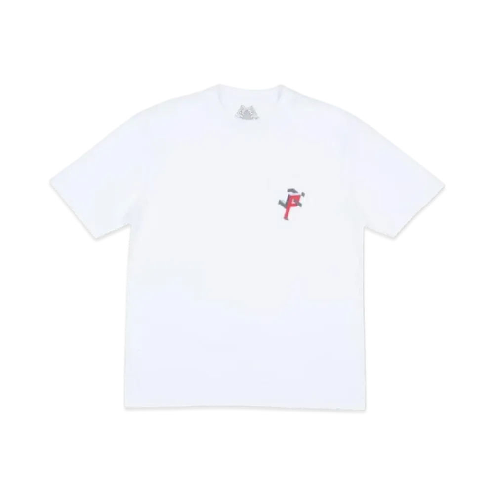 PALACE P Man Pocket T-Shirt "White"
