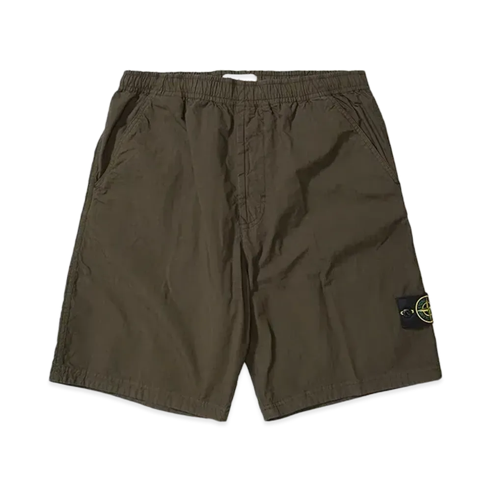 STONE ISLAND SHORTS "MILITARY GREEN"