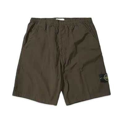 STONE ISLAND SHORTS "MILITARY GREEN"