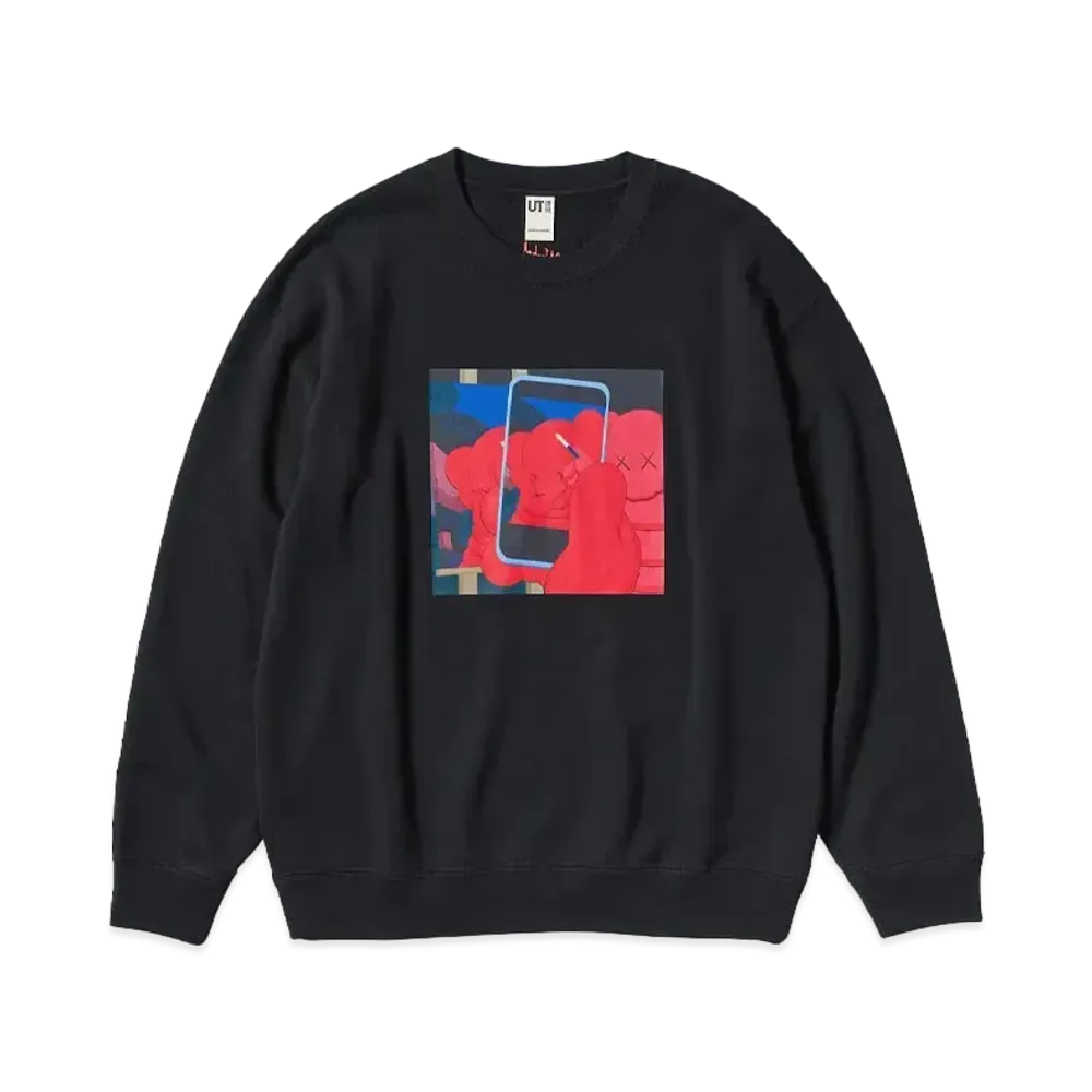Uniqlo x KAWS x WARHOL Sweatshirts "Black"