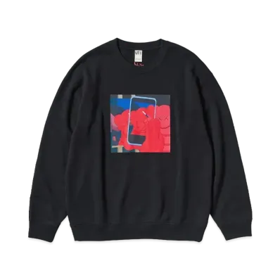 Uniqlo x KAWS x WARHOL Sweatshirts "Black"