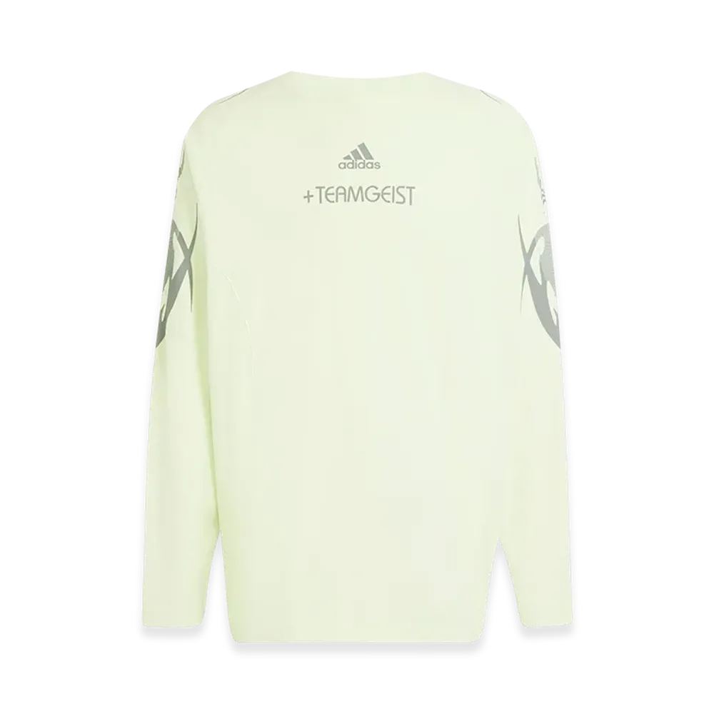 adidas Adilenium Season 4 Teamgeist Graphic Long Sleeve T-Shirt "Almost Lime"