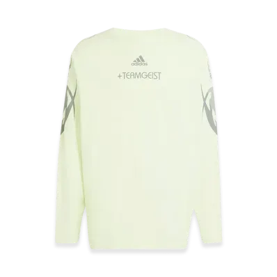 adidas Adilenium Season 4 Teamgeist Graphic Long Sleeve T-Shirt "Almost Lime"