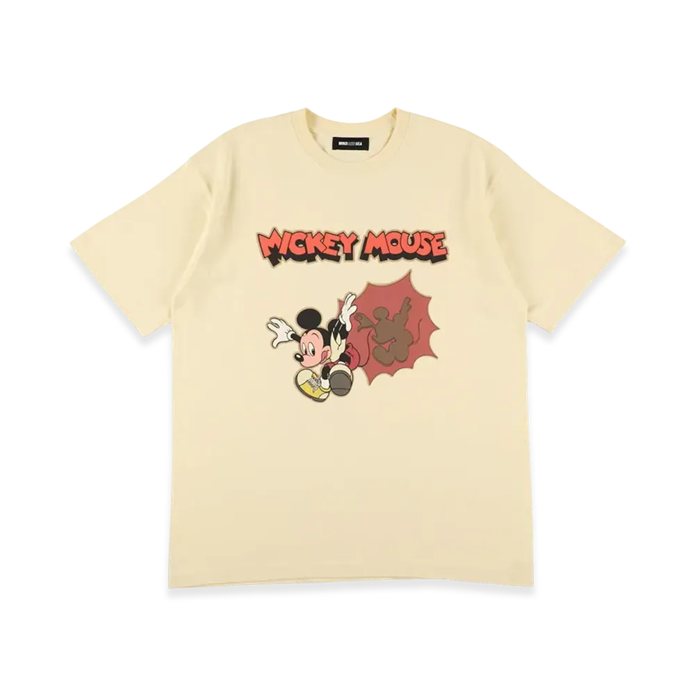 WIND AND SEA Mickey SS Tee "Ivory"