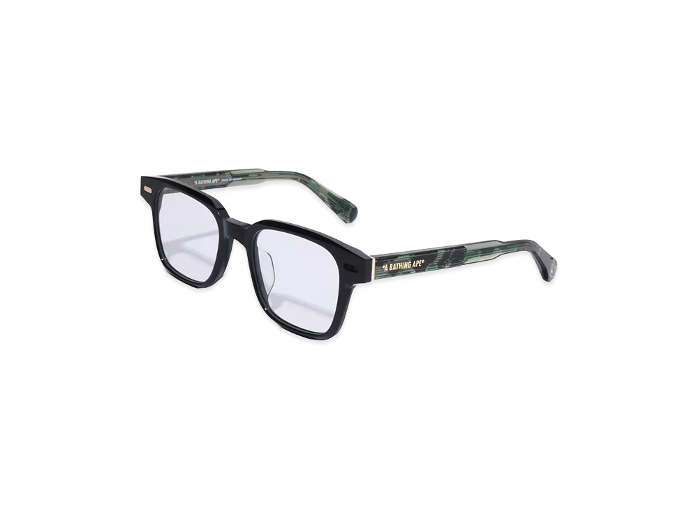 A BATHING APE Optical Frame #12 "Black"