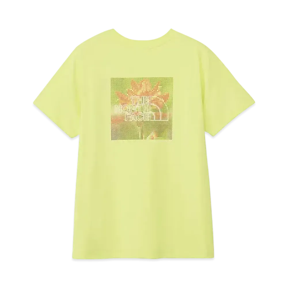 The North Face Short Sleeve ES Flower Box Logo Tee "Sunfog"