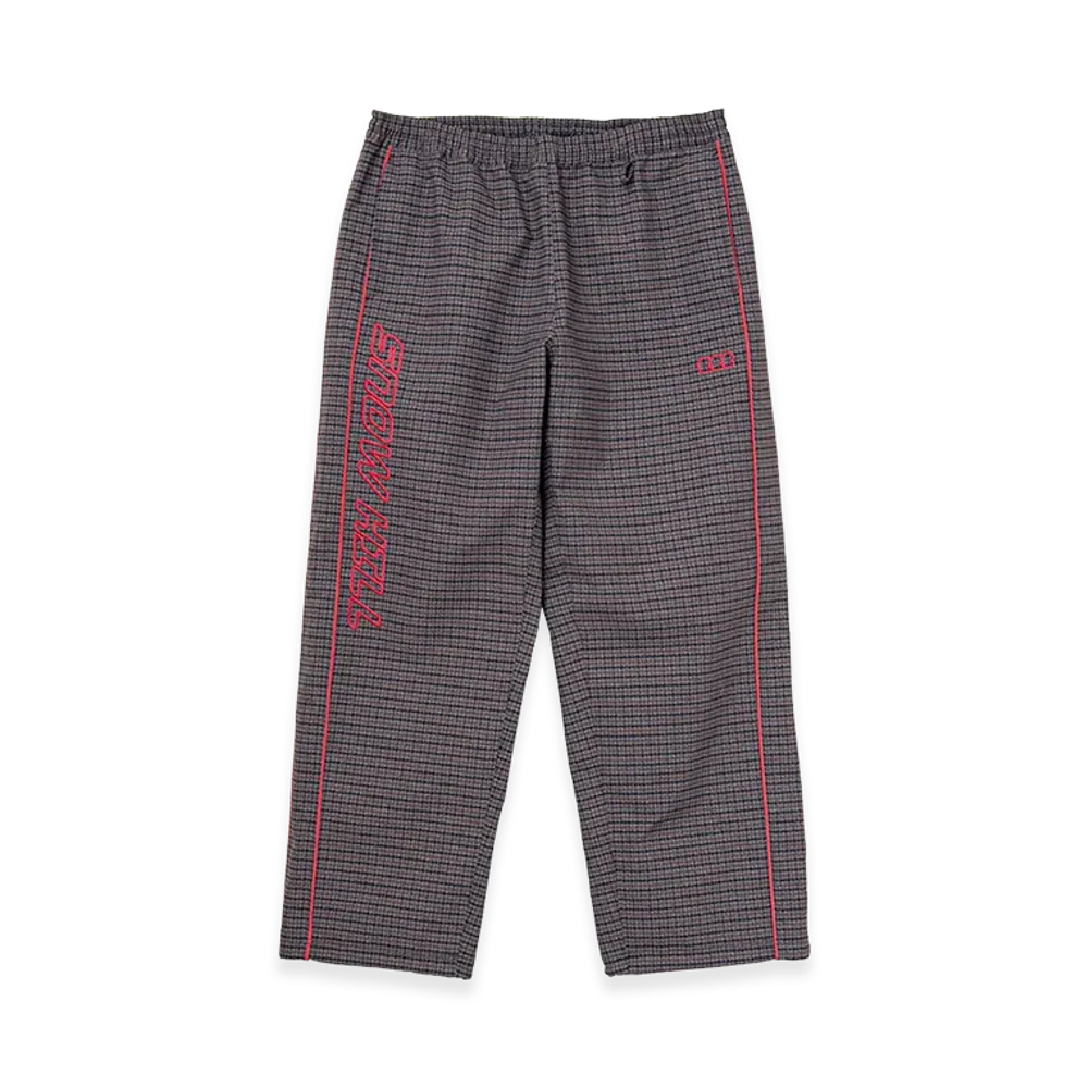 TTTMSW x SNOW HILL 3layer Track Pants "Brown Check"