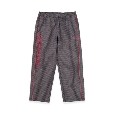 TTTMSW x SNOW HILL 3layer Track Pants "Brown Check"