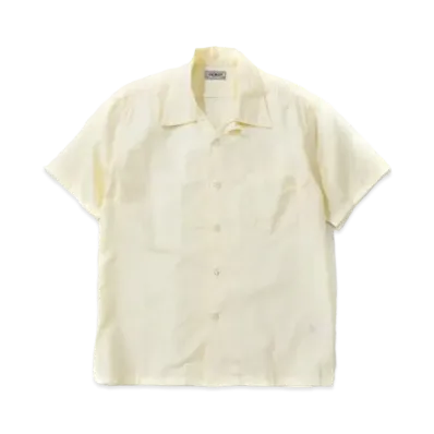 THE REAL McCOY'S DOBBY CLOTH SUMMER SHIRT S/S "White"