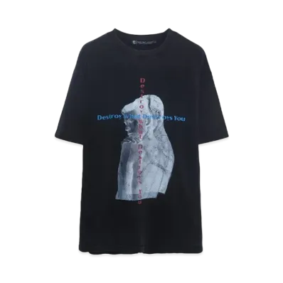 A GOOD BAD INFLUENCE DESTOROY WHAT T-SHIRT "BLACK"