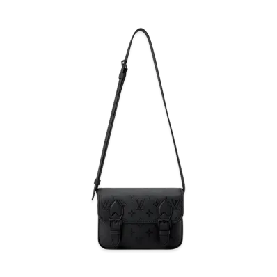 Louis Vuitton Satchel Wearable Wallet "Monogram Midnight"