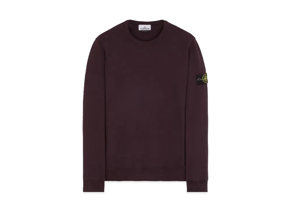 Stone Island Garment Dyed Sweatshirt "Bordeaux"