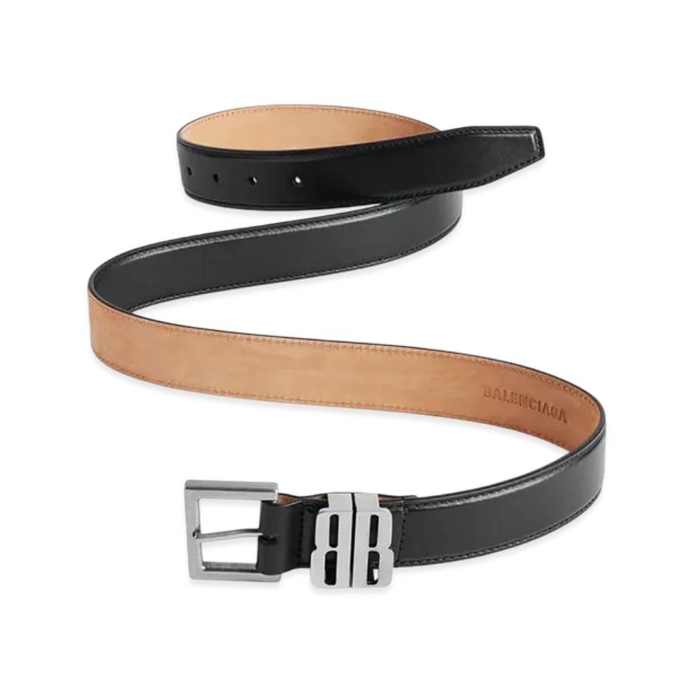 BALENCIAGA BB Editor Belt "Black"