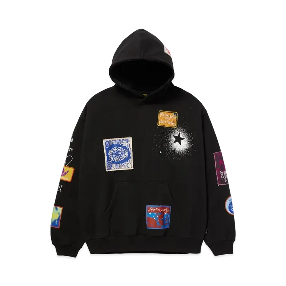 HUF x Smashing Pumpkins Rotten Apples Fleece Hoodie "Black"