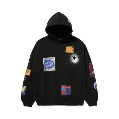 HUF x Smashing Pumpkins Rotten Apples Fleece Hoodie "Black"