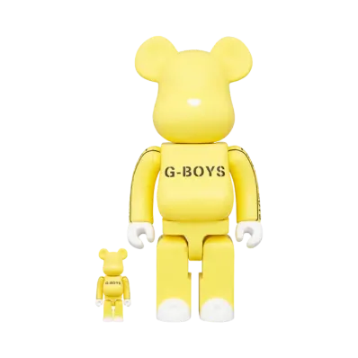 MEDICOM TOY "BEARBRICK" -Ikebukuro West Gate Park- G-BOYS 100% & 400%