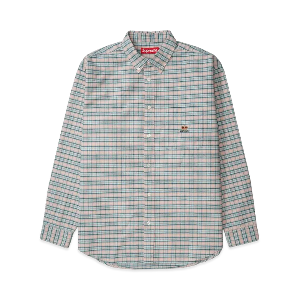 Supreme Loose Fit Flannel Oxford Shirt "Plaid"