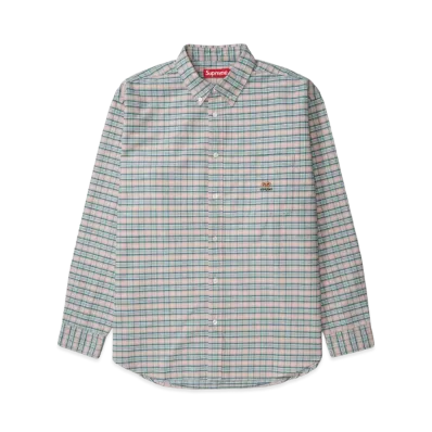 Supreme Loose Fit Flannel Oxford Shirt "Plaid"