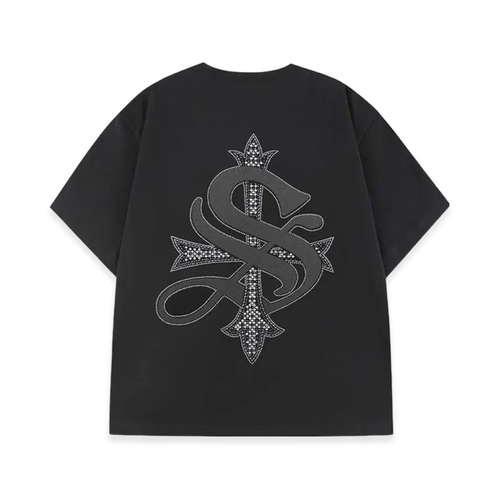 Supplier Vintage Wash Various Cross Tee "Black"