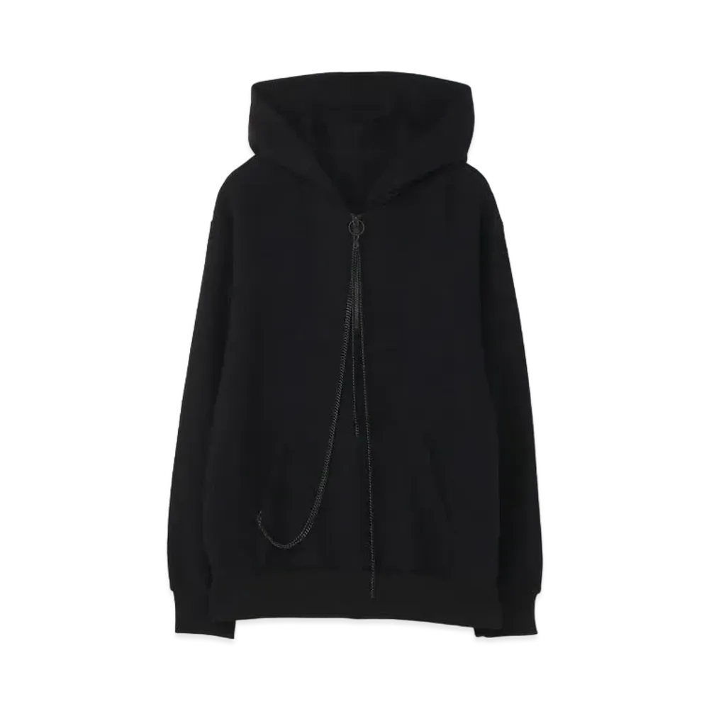 Yohji Yamamoto Y's FLEECE x CHAIN CHAIN PARKA B "Black"