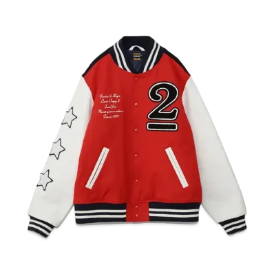 HUMAN MADE UNDERCOVER LAST ORGY2 VARSITY JACKET Shinsaibashi PARCO Limited "Black Red"