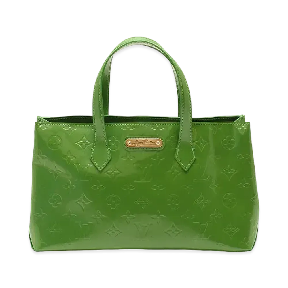 Louis Vuitton Wilshire Bluebird Monogram Vernis "Vert Tonic"