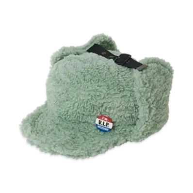 HYSTERIC GLAMOUR I'M V.I.P. Hysteric Boa Flight Cap "Green"