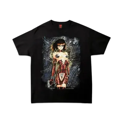 Geeks Rule x MASAMUNE SHIROW The Ghost In Shell Silkscreen Printing T Shirt 02 "Black"
