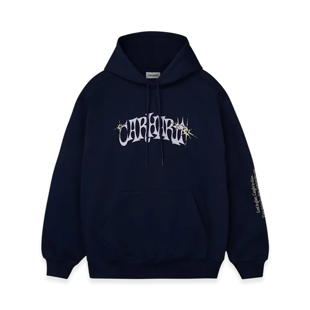 Carhartt WIP Hooded Bedazzle Sweat "Air Force Blue"