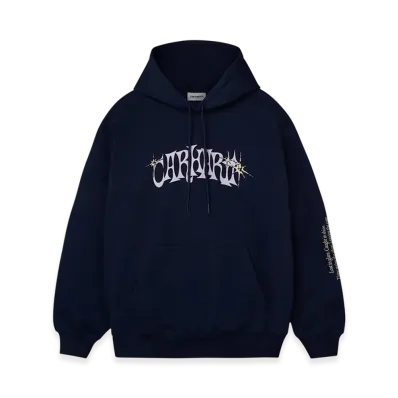 Carhartt WIP Hooded Bedazzle Sweat "Air Force Blue"