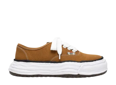 Maison MIHARA YASUHIRO BAKER 26 OG Sole Canvas Low-top Sneaker "Brown"
