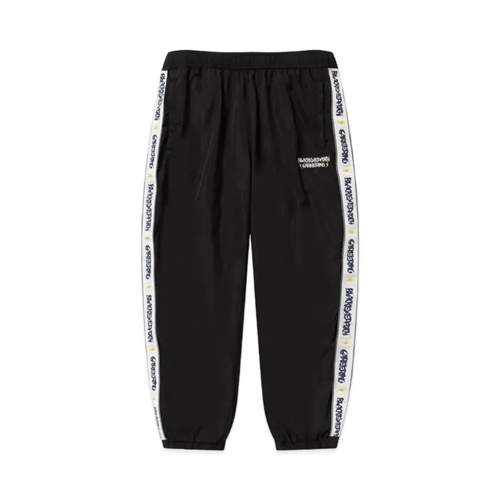 Black Eye Patch x Careering Track Pants "Black"