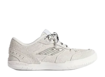 BALENCIAGA Hamptons Suede Sneaker "Off White"