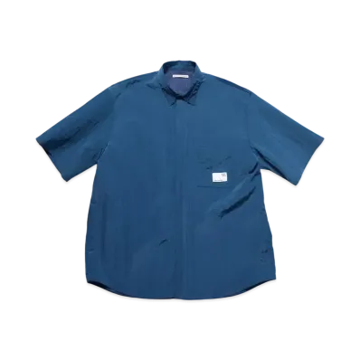 uniform experiment Crystal Nylon Ventilation Shirt "Navy"
