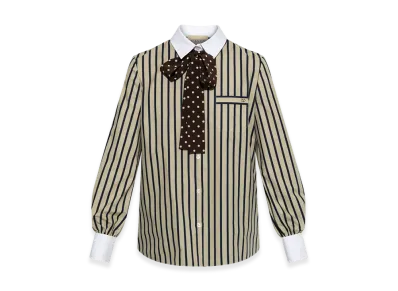 Valentino Women's Shirt "Neutrals/Blue"