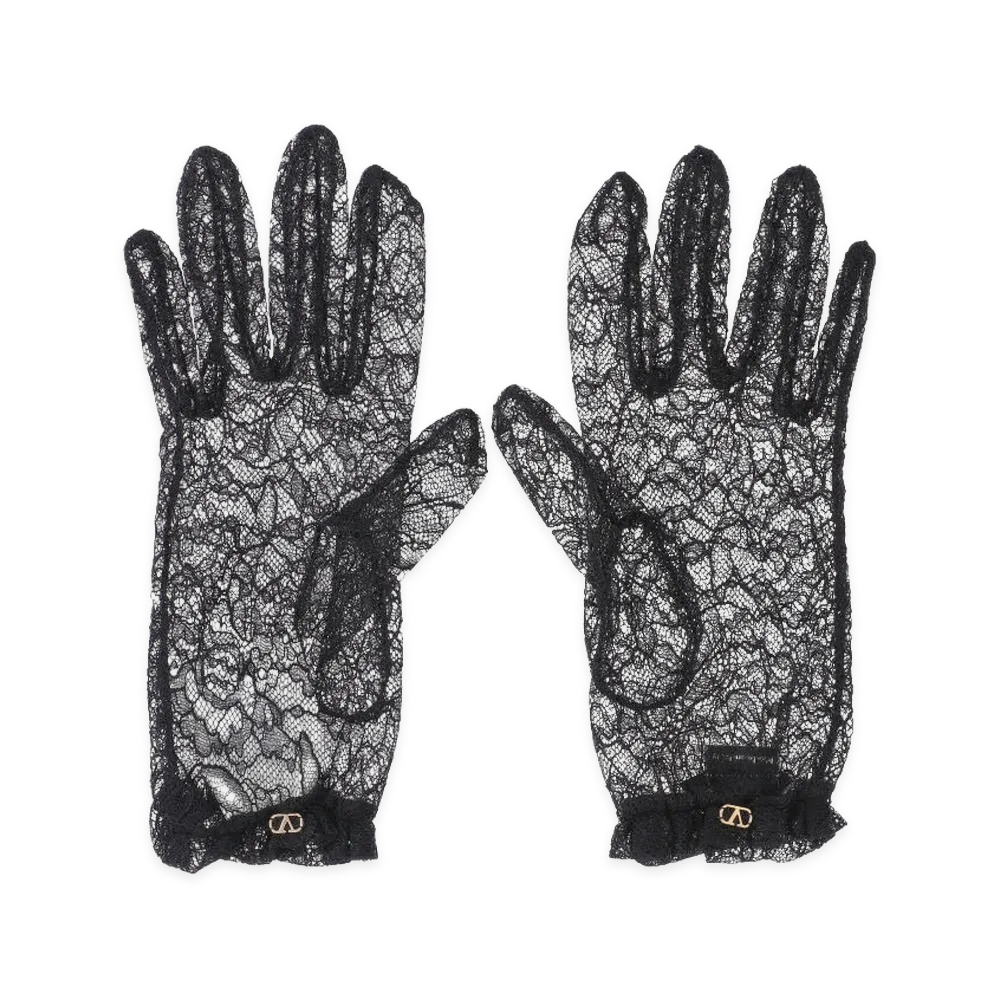 Valentino Women's Gloves "Black"