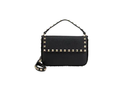 Valentino Women's Mini Rockstud Bag In Calfskin "Black"