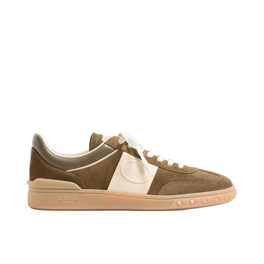 Valentino Garavani Upvillage Low Top Sneaker "Military Green/Ivory"