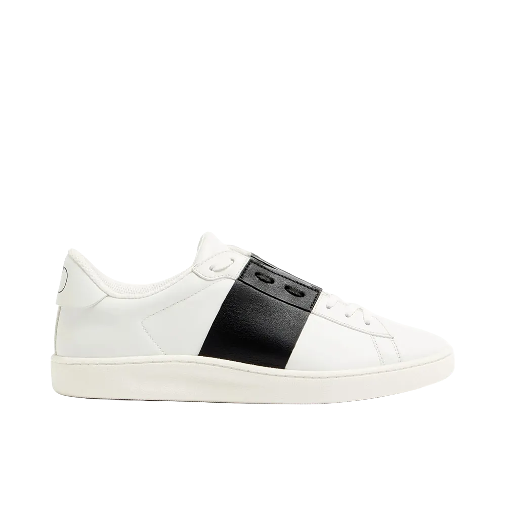 Valentino Garavani Open Royco Nappa Calfskin Sneakers "White/Black"