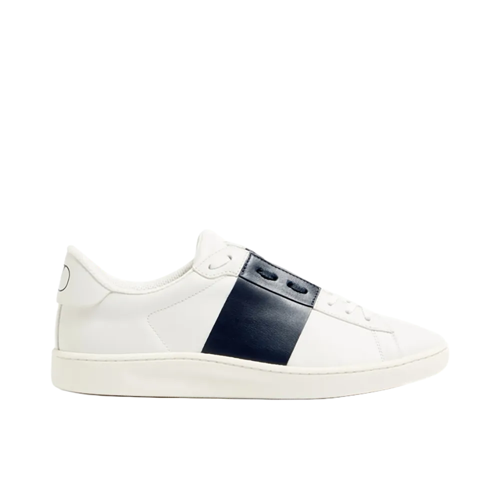 Valentino Garavani Open Royco Nappa Calfskin Sneakers "White/Blue"