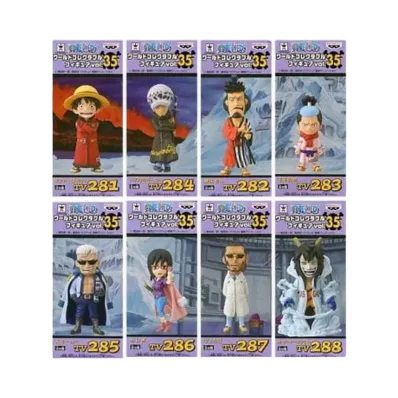Banpresto One Piece World Collectable Figure Vol.35 Complete 8 Piece Set
