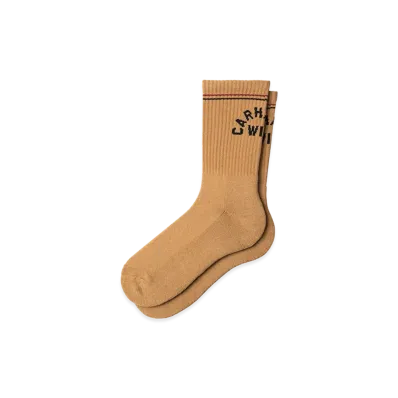Carhartt WIP Arch Script Socks "WIP Dusty H/Black"