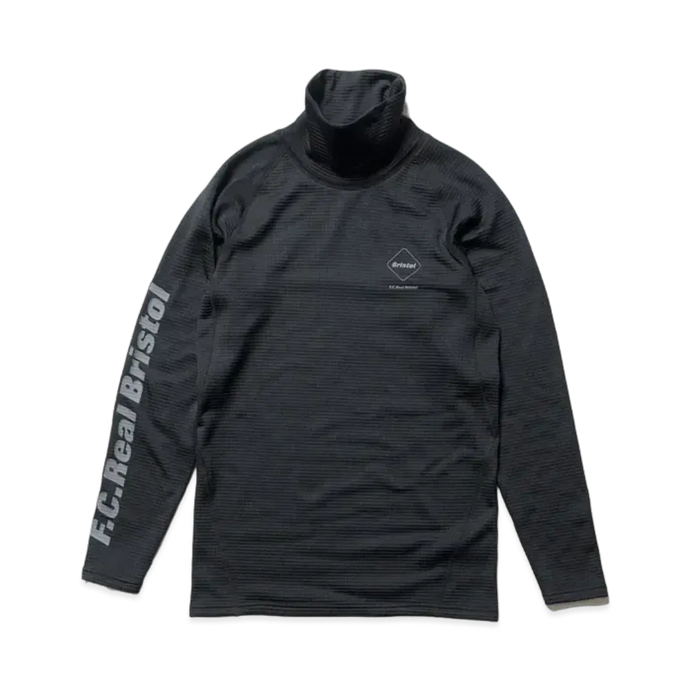 F.C.Real Bristol Under Layer Highneck Top "Black"