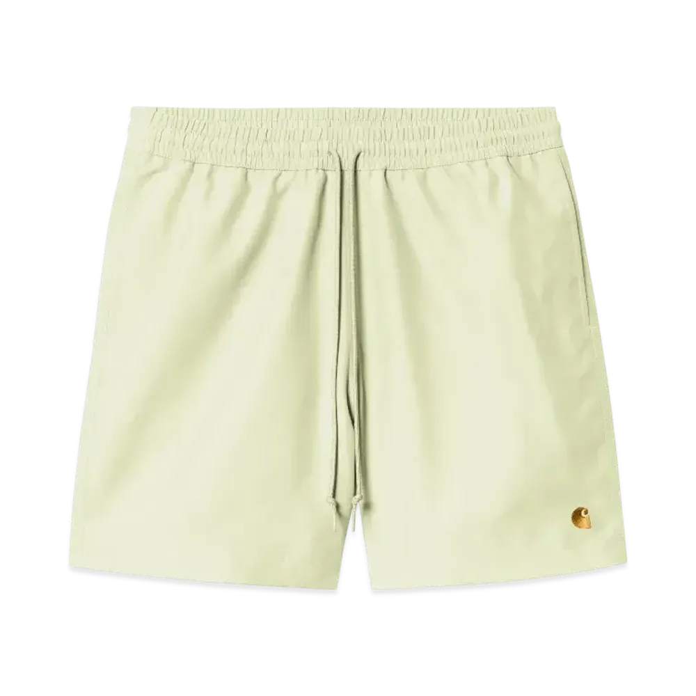 Carhartt WIP Chase Swim Trunks "Air Green/Gold"